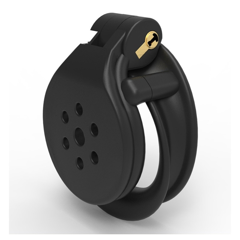 CockLock Cage de chasteté Flat Zone 2.5cm Noire